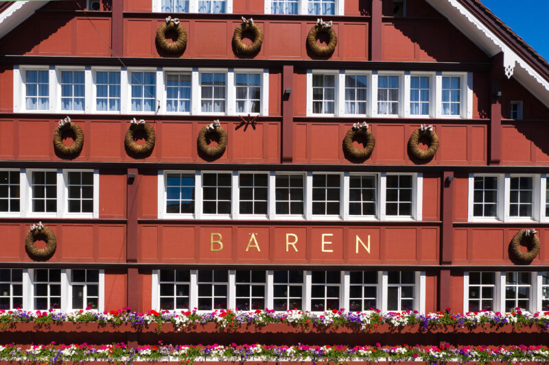 Hotel Bären Gonten Fassade Reto Guntli